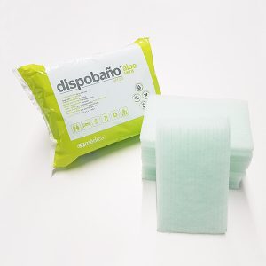 Esponja jabonosa dispobaño aloe vera (paq. 24 unidades)