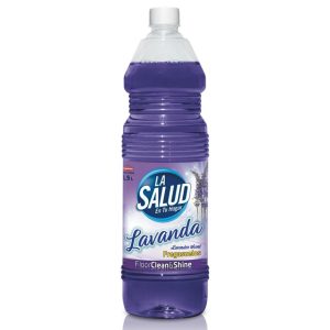 La salud. fregasuelos lavanda 1,5 lt. (caja 10 unidades)