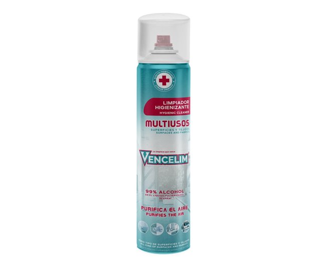 Vencelim. limpiador desinfectante multisuperficies 750ml.