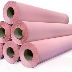 Rollo 1,5 kg. papel camilla rosa 70 mts. precortado