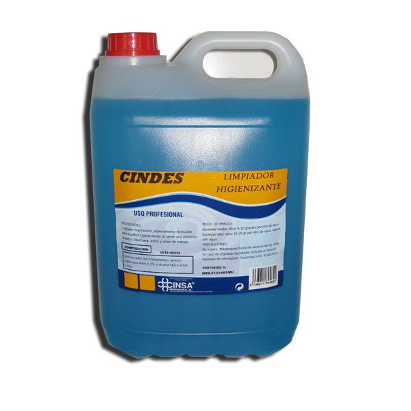 Cinsa limpiador higienizante cindes 1lt.