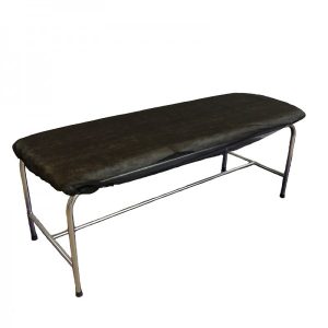 Funda camilla 25gr. ajustable 95x220cm. negra 1 und.