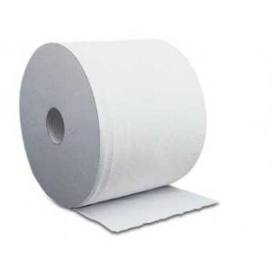 Bobina papel secamanos 2 capas laminado. Rollo 3,5 kilos