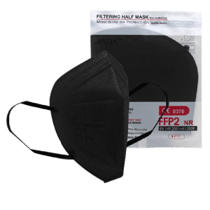 Mascarillas FFP2 negra adulto "Jiada"