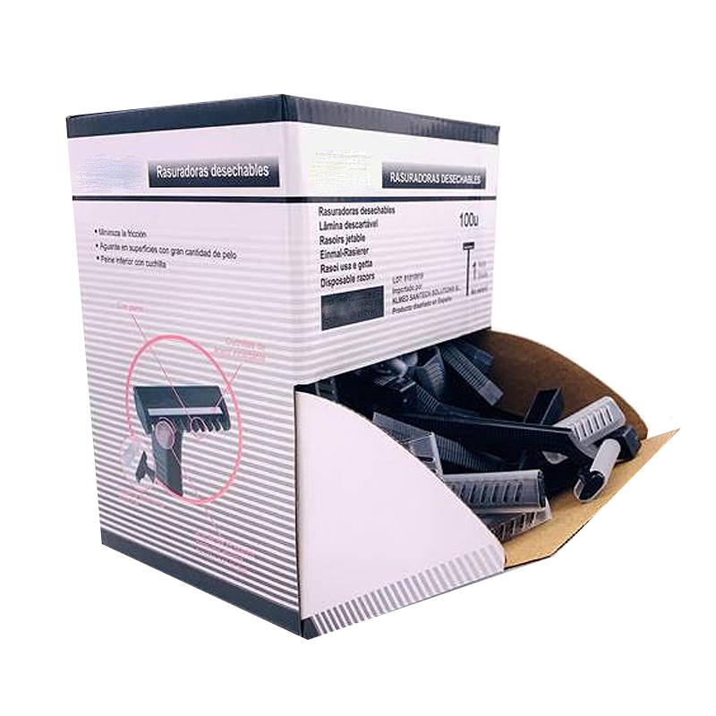 Alba. Rasuradora manual negra 2 hojas 100und.